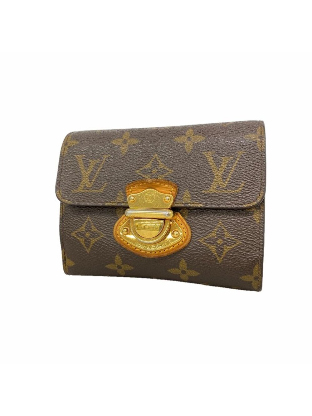Louis Vuitton Trifold Wallet Monogram Portefeuille Joy Brown
